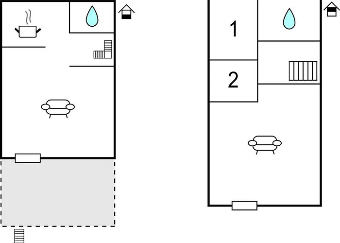 Casa de Férias 2 Bedroom Beautiful In Nowe Warpno